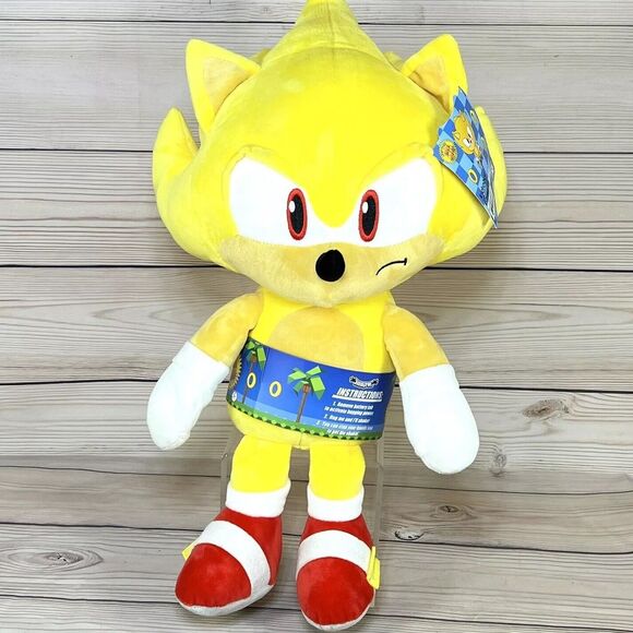 Kidrobot Super Sonic The Hedgehog 20" HugMe Shake Action Vibrating Plush Toy NWT - Picture 15 of 15